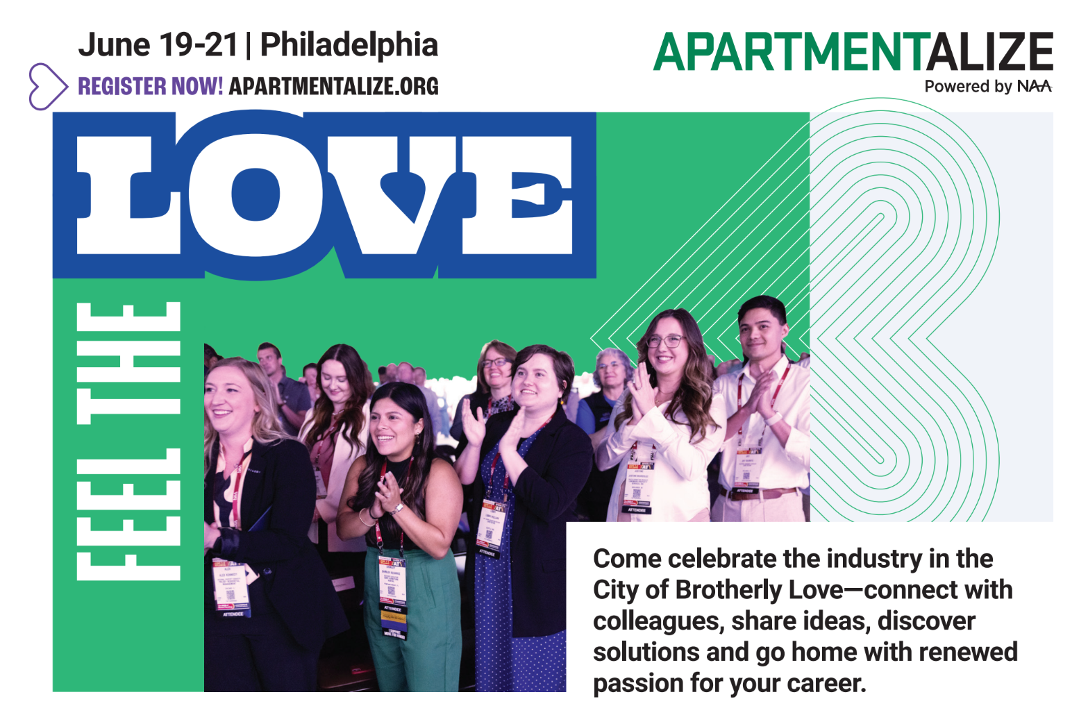 Apartmentalize 2024 Promotional Graphics | National Apartment Association